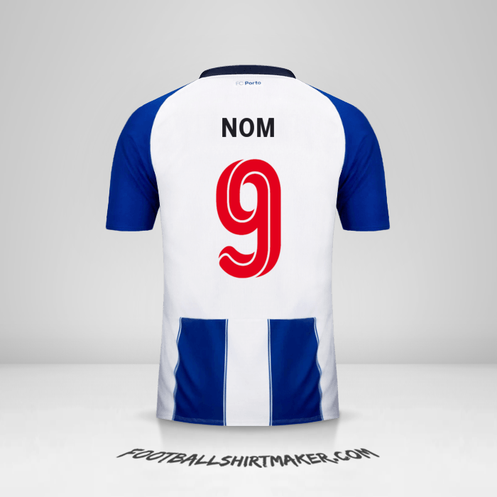 Maillot FC Porto UCL 2018/19 -  nom - 9