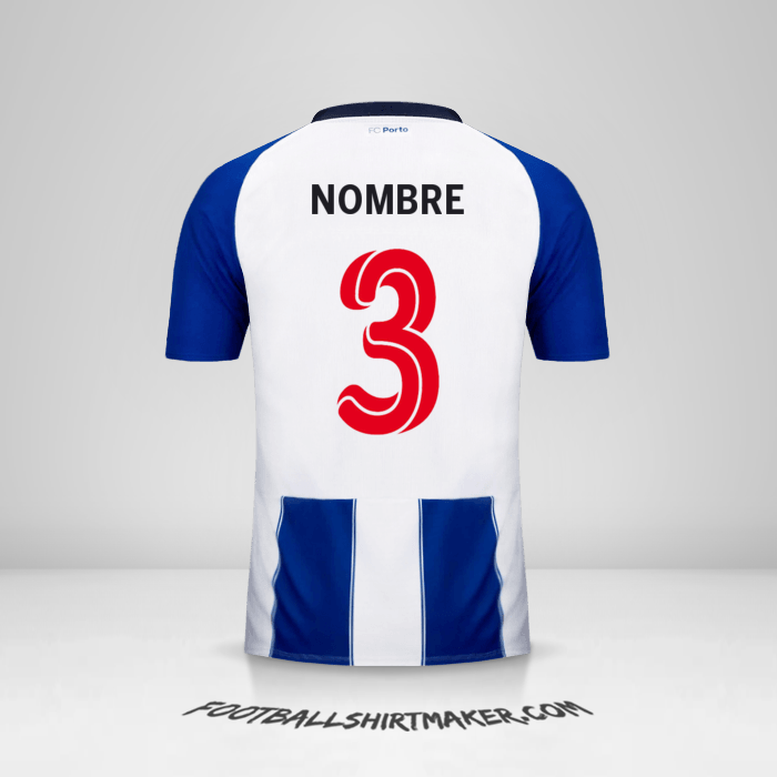 Jersey FC Porto UCL 2018/19 -  nombre - 3