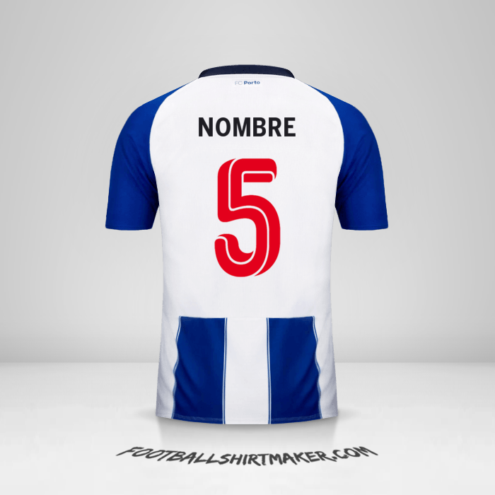 Camiseta FC Porto UCL 2018/19 -  nombre - 5
