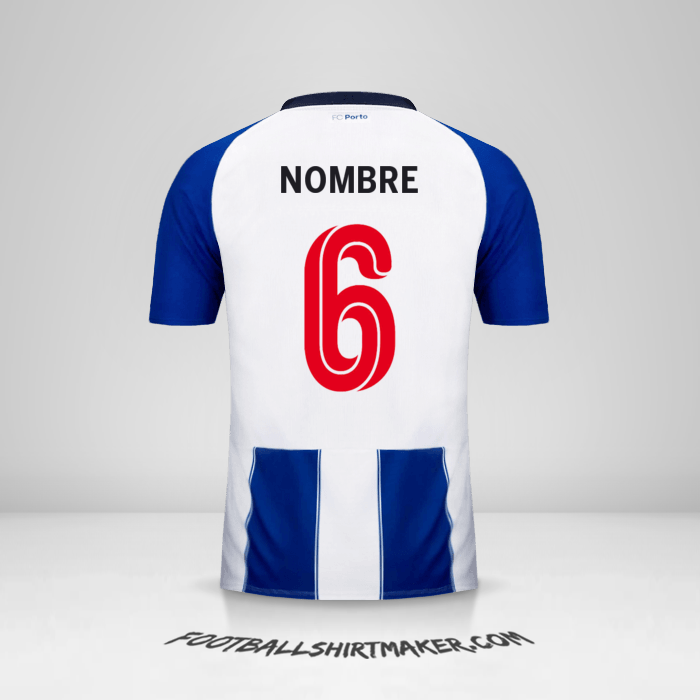 Jersey FC Porto UCL 2018/19 -  nombre - 6