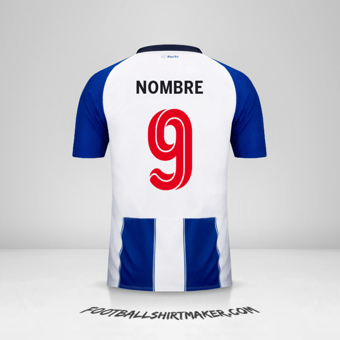 Camiseta FC Porto UCL 2018/19 -  nombre - 9