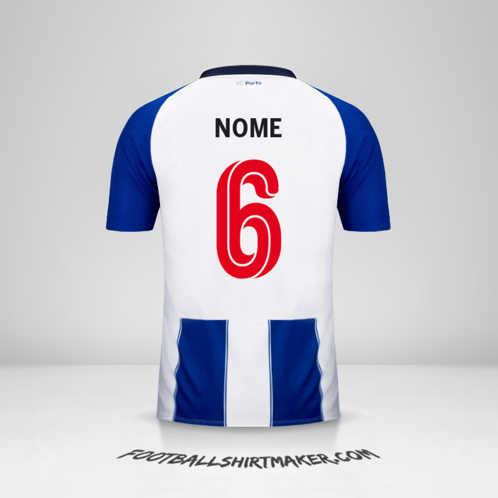 Camisa FC Porto UCL 2018/19 -  nome - 6