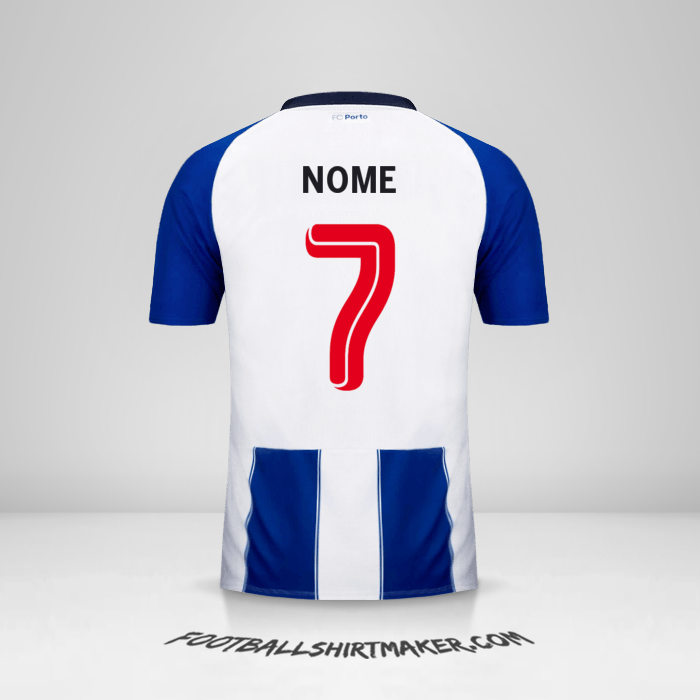Camisa FC Porto UCL 2018/19 -  nome - 7