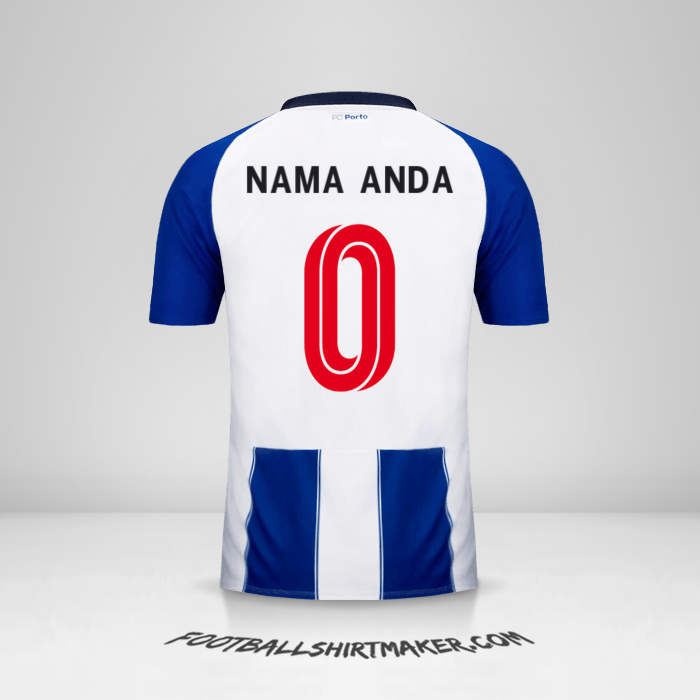 Jersey FC Porto UCL 2018/19 -  nama anda - 0
