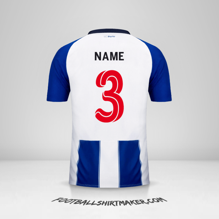 Jersey FC Porto UCL 2018/19 -  name - 3