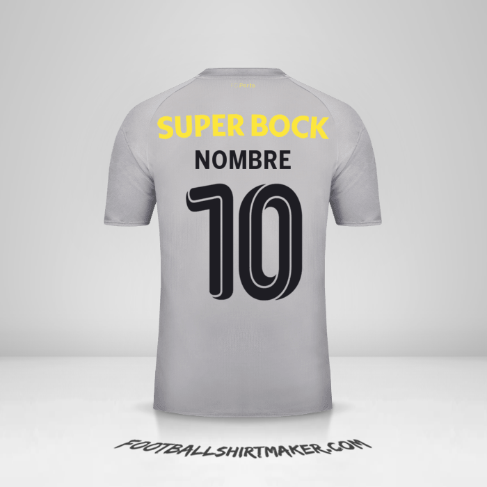Jersey FC Porto Cup 2018/19 Visita -  nombre - 10