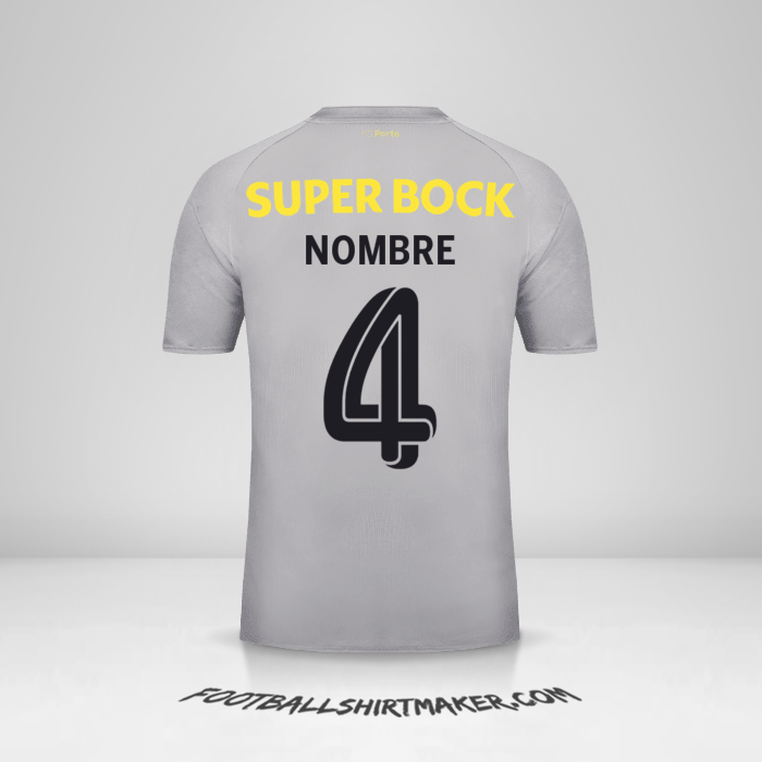Jersey FC Porto Cup 2018/19 Visita -  nombre - 4