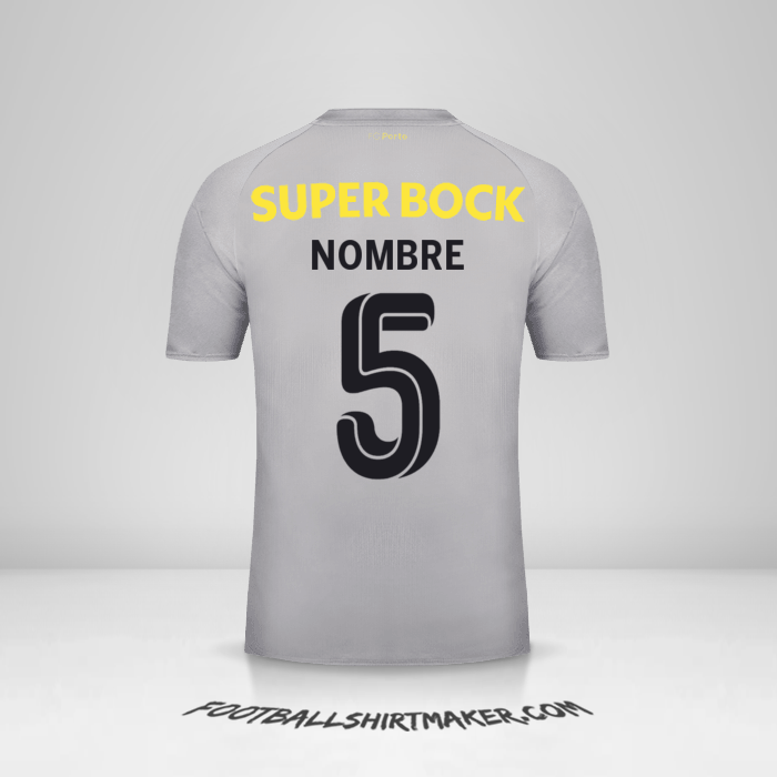Jersey FC Porto Cup 2018/19 Visita -  nombre - 5
