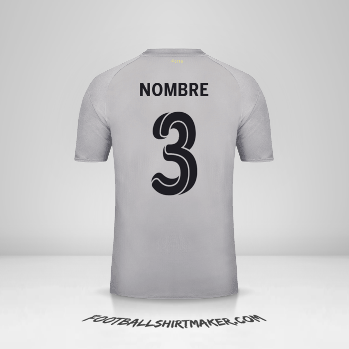 Jersey FC Porto UCL 2018/19 Visita -  nombre - 3