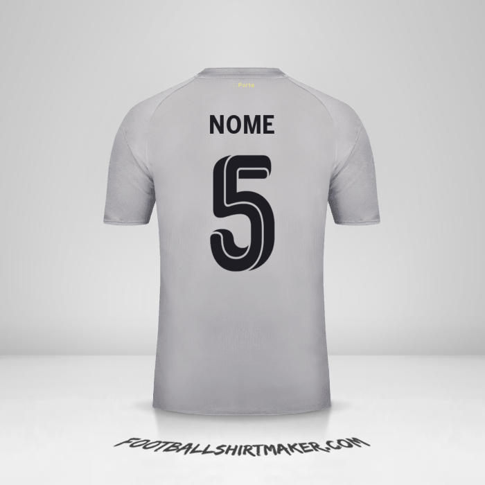 Camisola FC Porto UCL 2018/19 Alternativa -  nome - 5