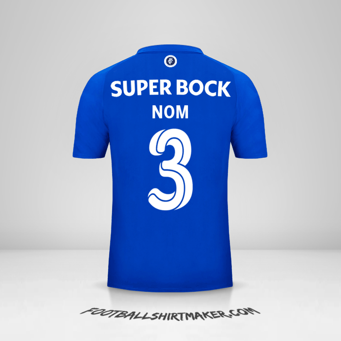 Maillot FC Porto 125th Cup 2018/19 -  nom - 3