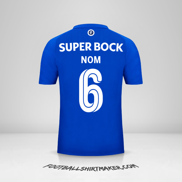 Maillot FC Porto 125th Cup 2018/19 -  nom - 6