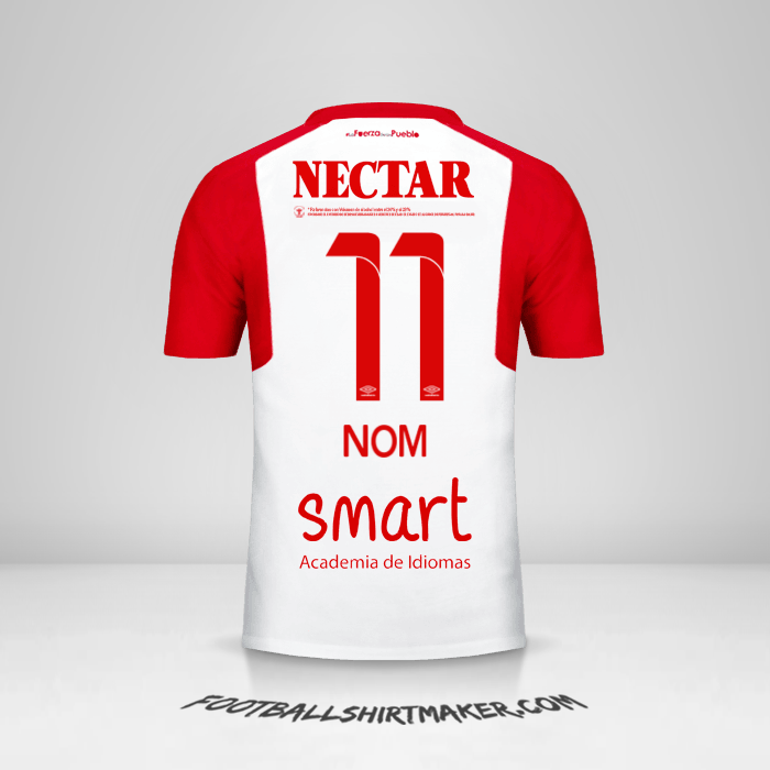 Maillot Independiente Santa Fe 2018 Extérieur -  nom - 11