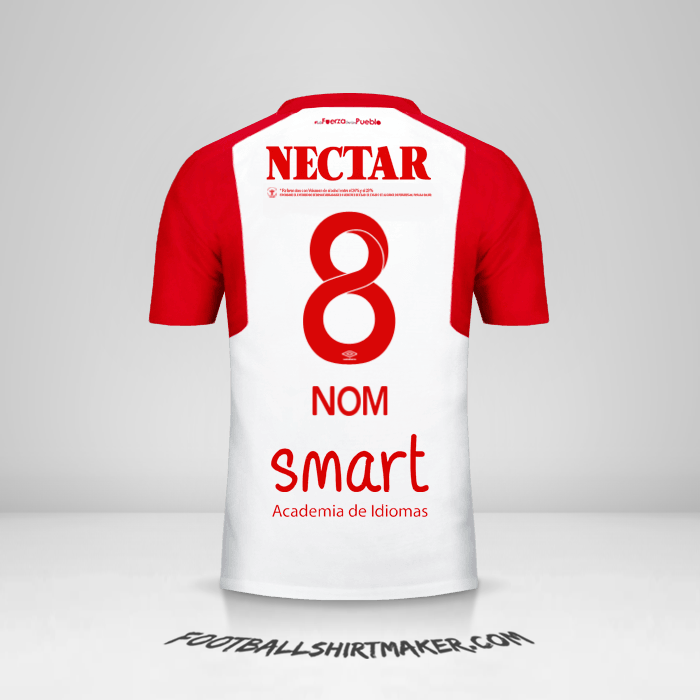 Maillot Independiente Santa Fe 2018 Extérieur -  nom - 8