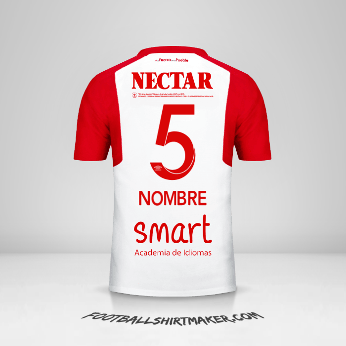 Camiseta Independiente Santa Fe 2018 Visita -  nombre - 5