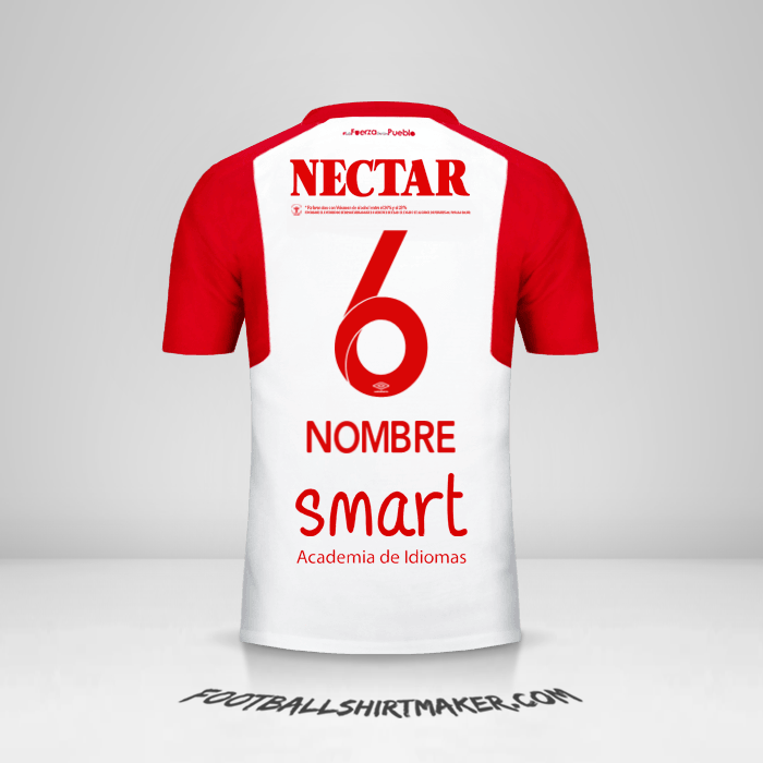 Camiseta Independiente Santa Fe 2018 Visita -  nombre - 6
