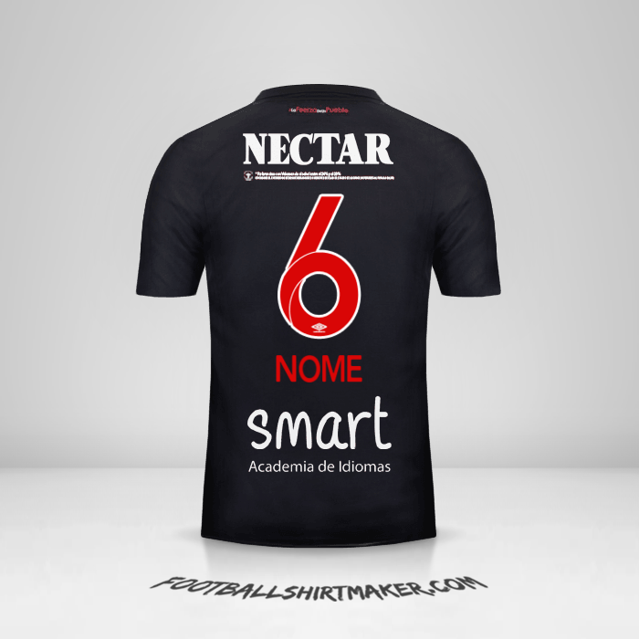 Camisa Independiente Santa Fe 2018 Terceira -  nome - 6