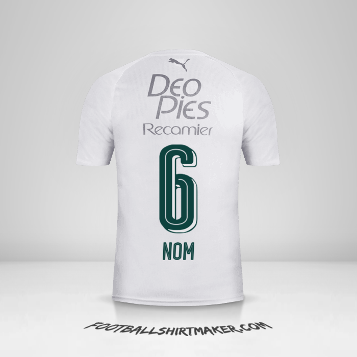 Maillot Deportivo Cali 2018 Extérieur -  nom - 6