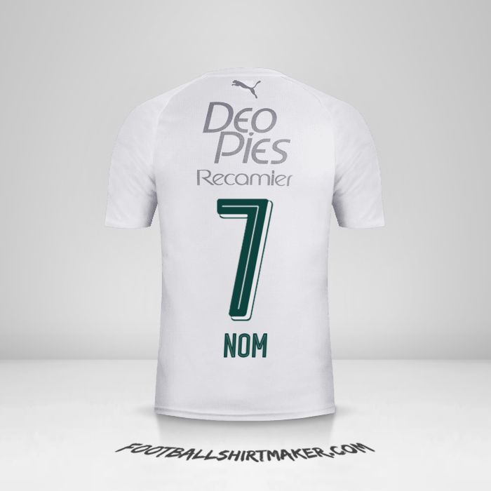 Maillot Deportivo Cali 2018 Extérieur -  nom - 7
