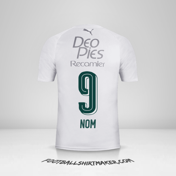 Maillot Deportivo Cali 2018 Extérieur -  nom - 9
