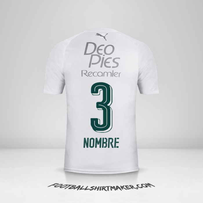 Camiseta Deportivo Cali 2018 Visita -  nombre - 3