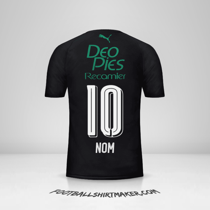 Maillot Deportivo Cali 2018 Troisième -  nom - 10