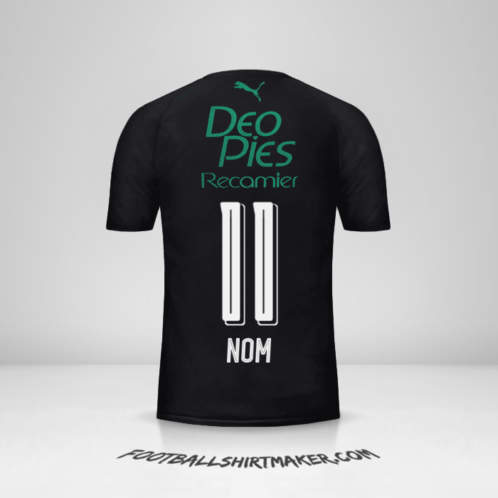 Maillot Deportivo Cali 2018 Troisième -  nom - 11