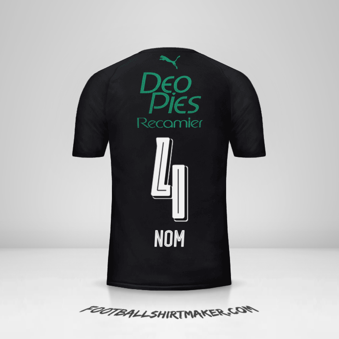 Maillot Deportivo Cali 2018 Troisième -  nom - 4