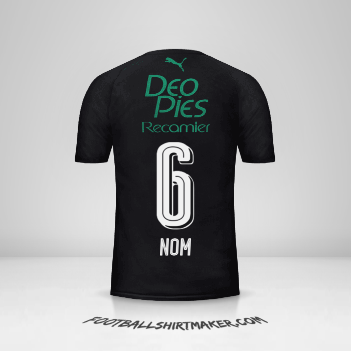 Maillot Deportivo Cali 2018 Troisième -  nom - 6
