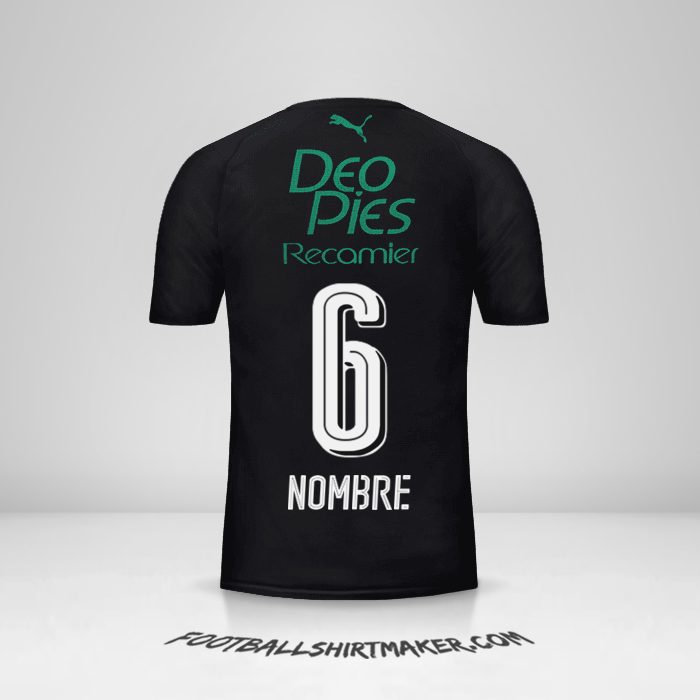 Camiseta Deportivo Cali 2018 Tercera -  nombre - 6