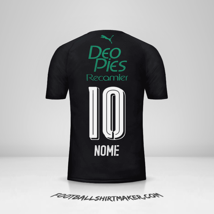 Camisa Deportivo Cali 2018 Terceira -  nome - 10