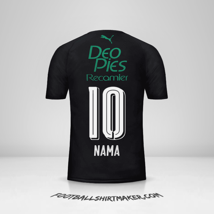 Jersey Deportivo Cali 2018 Ketiga -  nama - 10