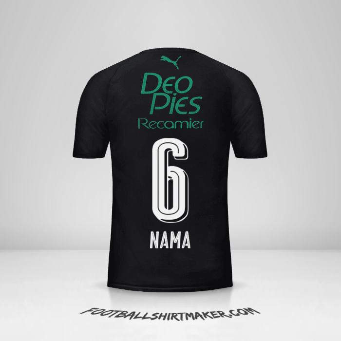 Jersey Deportivo Cali 2018 Ketiga -  nama - 6