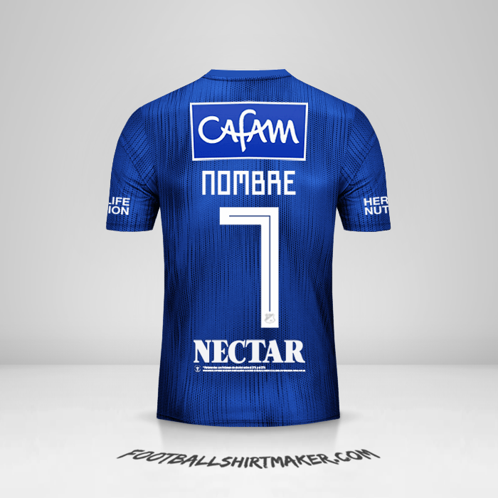 Jersey Millonarios FC 2019 -  nombre - 7