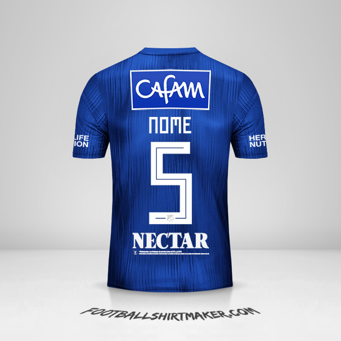 Maglia Millonarios FC 2019 -  nome - 5