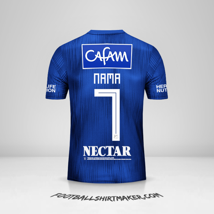 Jersey Millonarios FC 2019 -  nama - 7