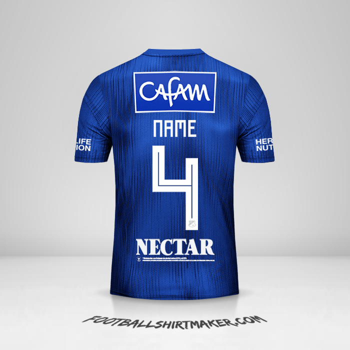 Shirt Millonarios FC 2019 -  name - 4