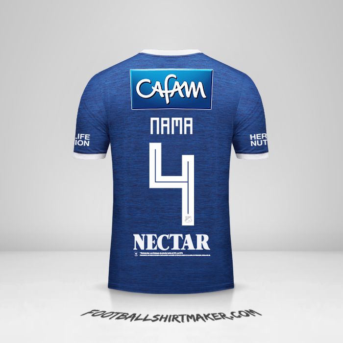 Jersey Millonarios FC 2018 -  nama - 4