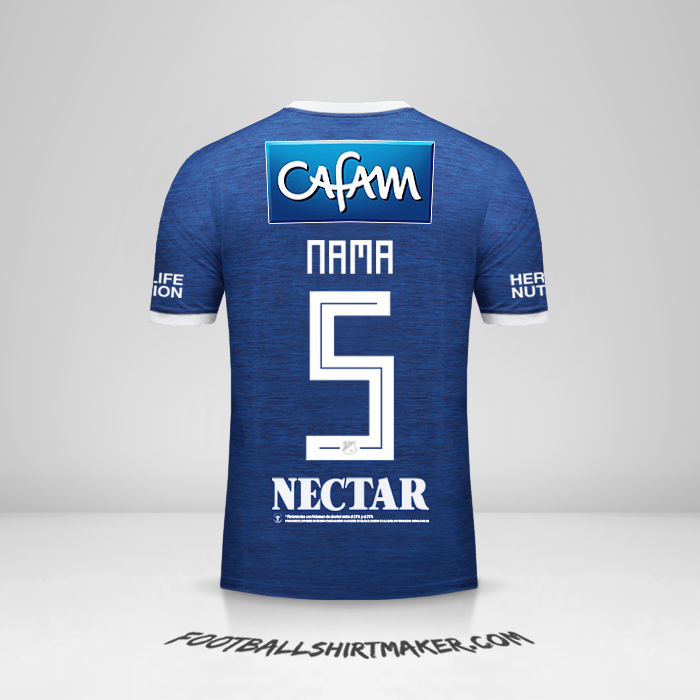 Jersey Millonarios FC 2018 -  nama - 5