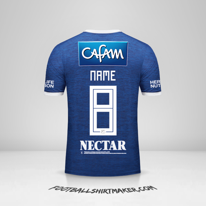 Shirt Millonarios FC 2018 -  name - 8