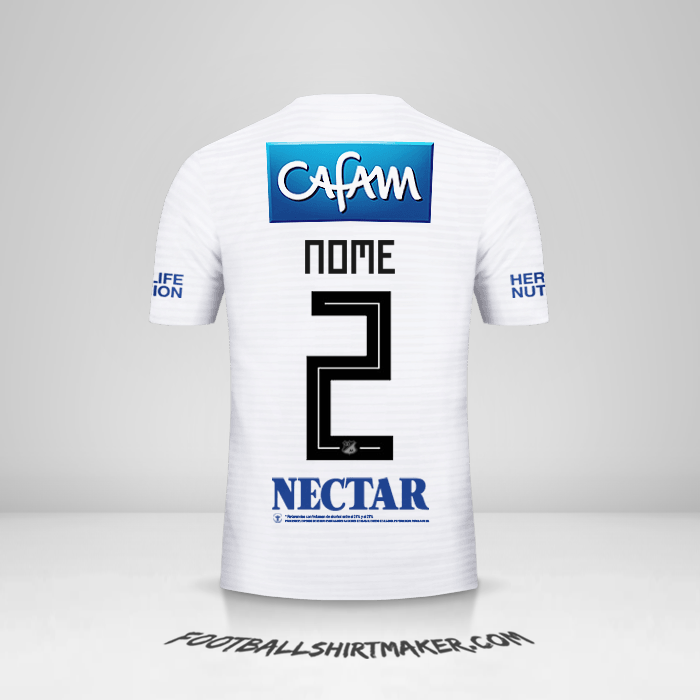 Maglia Millonarios FC 2018 Seconda -  nome - 2