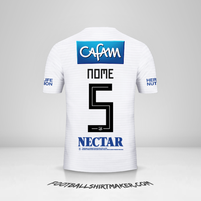 Maglia Millonarios FC 2018 Seconda -  nome - 5