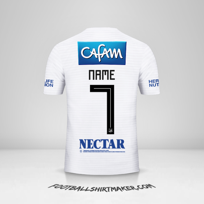 Trikot Millonarios FC 2018 Auswärts -  name - 7