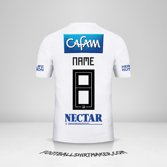 Trikot Millonarios FC 2018 Auswärts -  name - 8