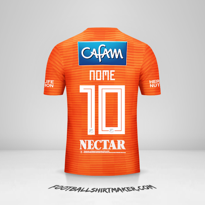 Maglia Millonarios FC 2018 Terza -  nome - 10