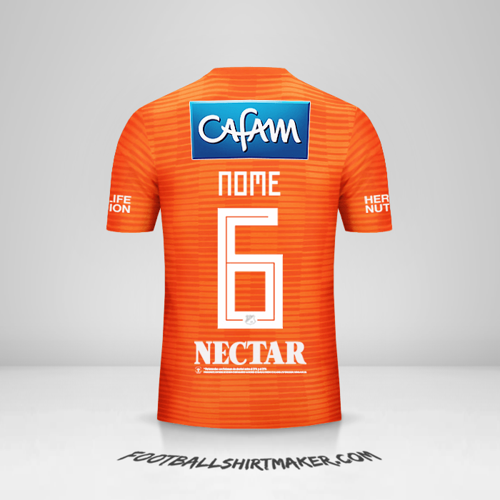 Camisola Millonarios FC 2018 Terceira -  nome - 6