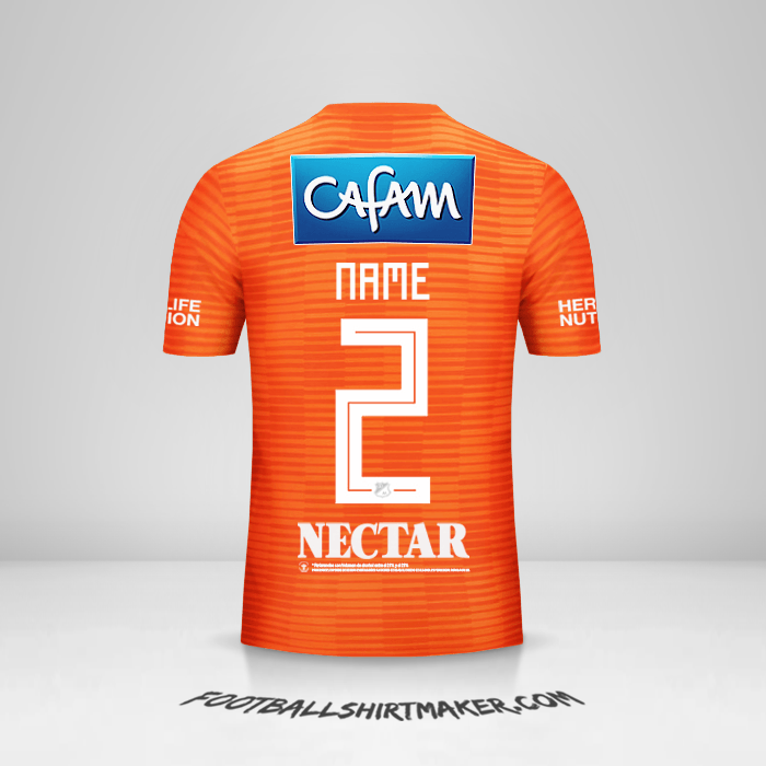 Jersey Millonarios FC 2018 Third -  name - 2