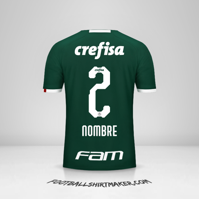 Jersey Palmeiras 2019 -  nombre - 2