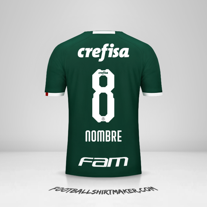 Jersey Palmeiras 2019 -  nombre - 8