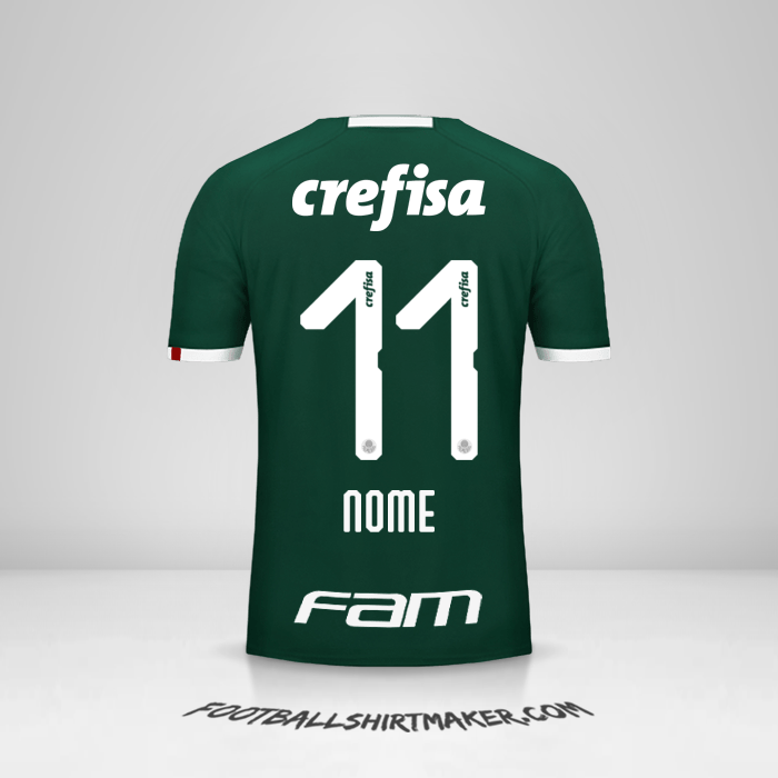 Maglia Palmeiras 2019 -  nome - 11
